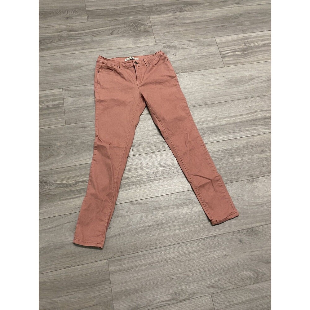 Iris Jeans Denim Juniors skinny Jean pants Pink medium rise size 5